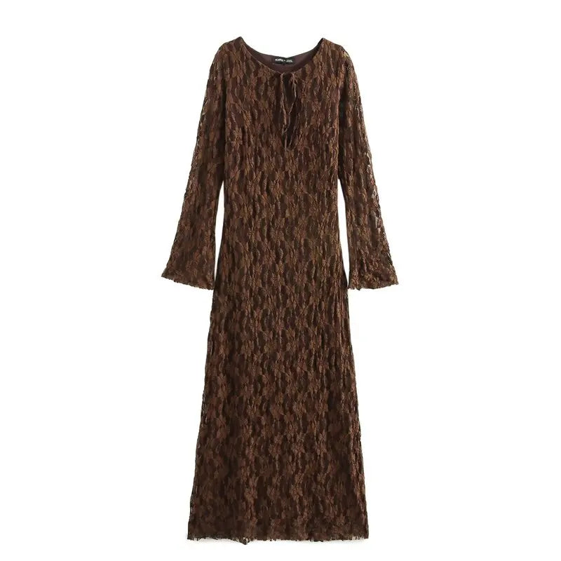 Autumn Winter New Arrival Women's Faion Design Sensation Slim Fit Gown 2024