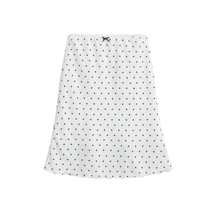Sexy Slimming High Waist f-length Skirt Sweet Spicy Girl Faionable Versatile Outerwear A-line  Skirt for Women