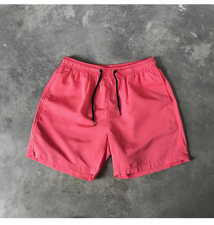 2026 Summer Men's Swimwear Swim Shorts Trunks Beach Board Shorts Swimming Pants Mens Running Sports Surffing Shorts Male M-5XL