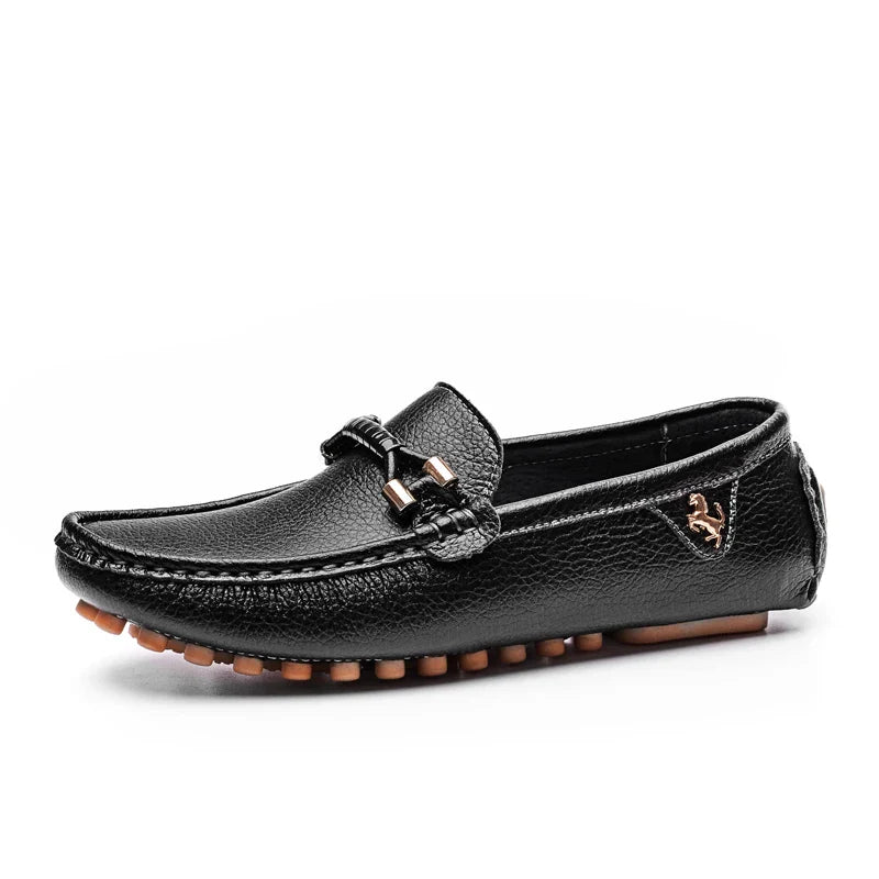 White Loafers for Men Size 48 Slip on Shoes Driving Flats Casual Moccasins for Men Comfy Male Loafers