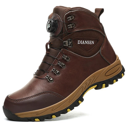 Puncture-Proof Protective Shoes Work Boots Tactical Boots Rotating Button Safety Shoes Men Work Sneakers Indestructible Shoes