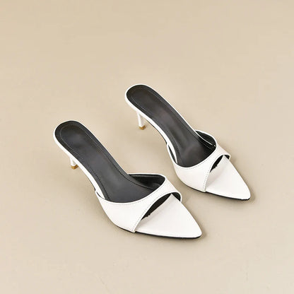 Women's High Heels Summer Women Fashion Classic Pointy Open Toe Stiletto Heels Sexy Women's Party Women's Sandals