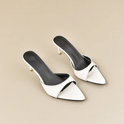 Women's High Heels Summer Women Fashion Classic Pointy Open Toe Stiletto Heels Sexy Women's Party Women's Sandals
