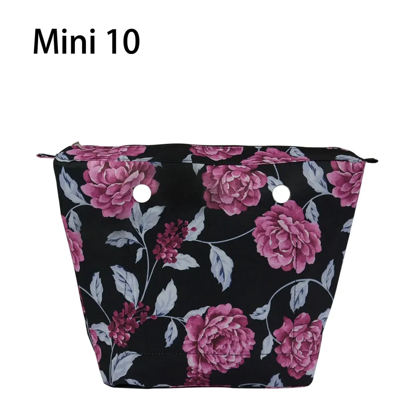 Composite Twill Cloth Waterproof Inner Lining Insert Zipper Pocket for Classic Mini Obag Senior Inner Pocket for O Bag