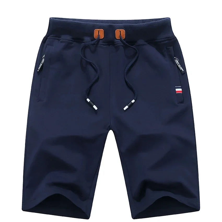 3/4 Length Men's Shorts Quick Drying Ice Silk Summer Breeches Male Long Calf Bermuda Board Beach Elastic Big Size Nylon Stretch