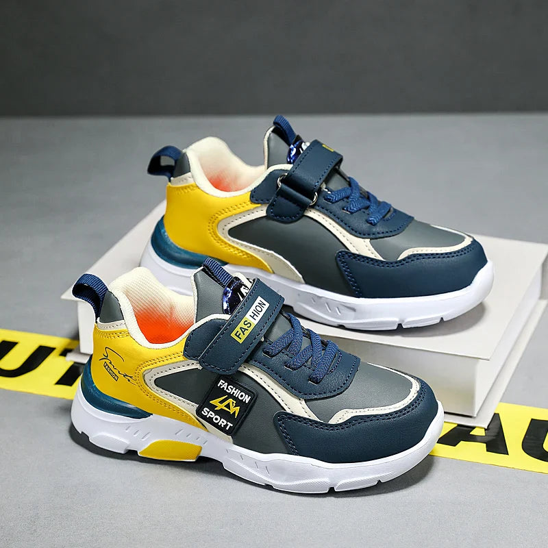Children Running Shoes Boys Basketball Sneakers Kids Shoes Outdoor Comfortable Sports Tennis Shoes