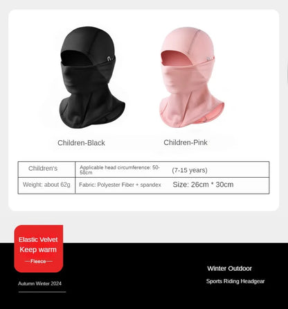 Cold Weather Balaclava Ski Mask for Men Windproof Fleece Thermal Cap Winter Scarf Face Mask Women Neck Warmer Hood for Cycling