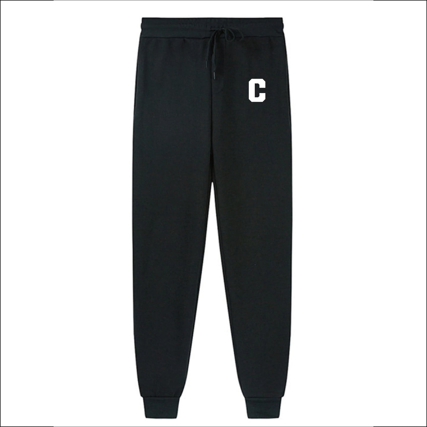Unisex letter C print casual fashion versatile sports pants gym sports pants jogging sports pants running sports pants