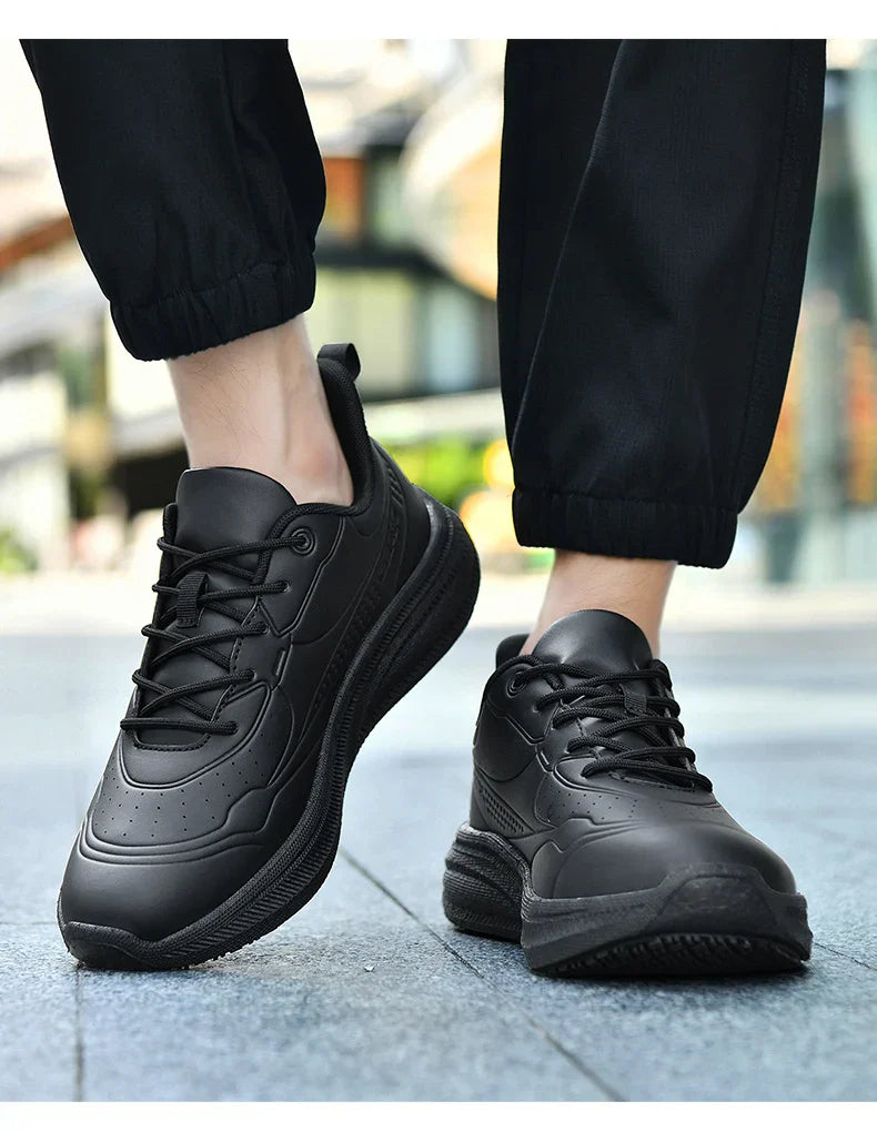 Shoes Four Seasons Breathable Light Non-slip Waterproof Oil-proof Kitchen work shoes Men's Outdoor Casual sports Shoe