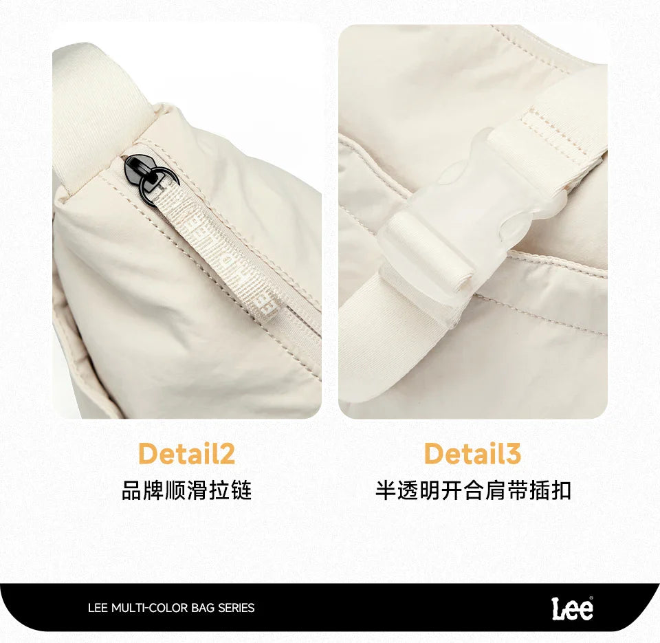Large Capacity Light Ladies Crossbody Bag Waterproof Casual Shoulder Bag Women Daily Outdoor Travel Shopping Dumpling Bag