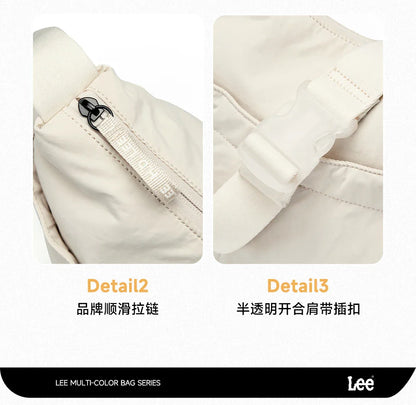 Large Capacity Light Ladies Crossbody Bag Waterproof Casual Shoulder Bag Women Daily Outdoor Travel Shopping Dumpling Bag