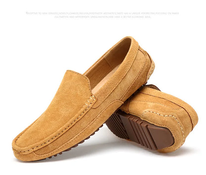 Leather Man Loafers Luxury 2022 Casual Shoes For Men Boat Shoes Handmade Men Slipon Driving Shoes Male Moccasins Zapatos