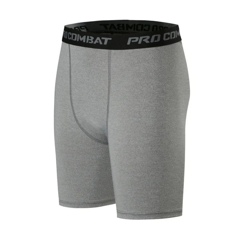 Sports Fitness Pants Men's Basketball Shorts Workout Tights Gym Running Training