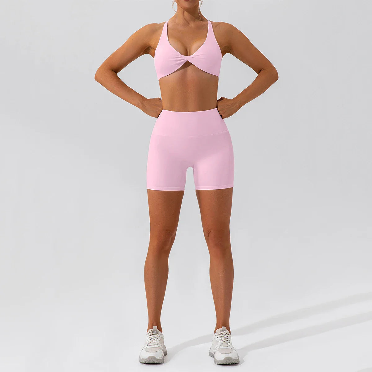 Summer 2PCS Yoga Suit Sports Set Women Quick-Dry Gym Set Women Tracksuit Running Workout Long Sleeve Sports Shirt Yoga Clothing