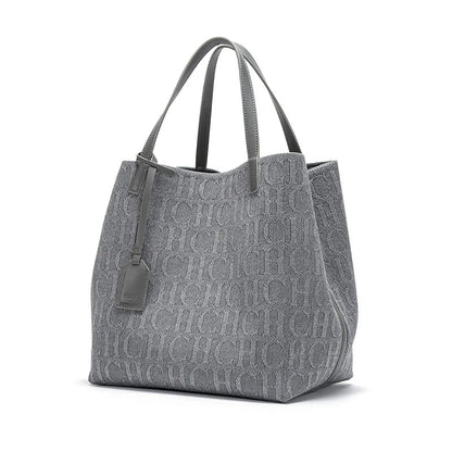 Fashionable Classic New Solid Color Outer Bag Women's Handbag Exquisite Handcrafted Weaving Large Capacity Handbag