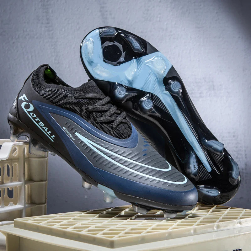 New Professional Men Soccer Shoes Ankle Boys Sneakers Non-Slip Football Boots Match Comfortable Sports Shoes TF/FG Unisex