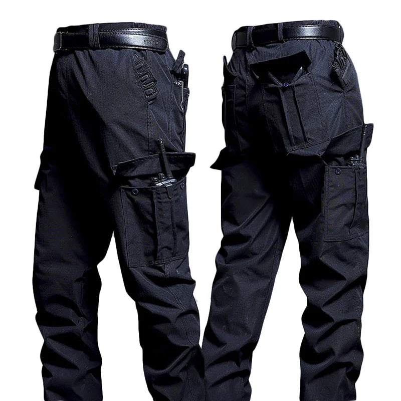 New Work Cargo Pant Men Wear-Resistant Stretch Tactical Trousers Casual Breathable Multi-Pocket Outdoor Waterproof Training Pant