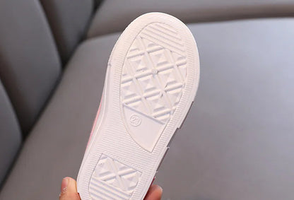 Breathable Kid Casual Shoes Spring New Soft Sole Girl Sports Shoes Middle School Boy Shoe Kid Shoes Tênis