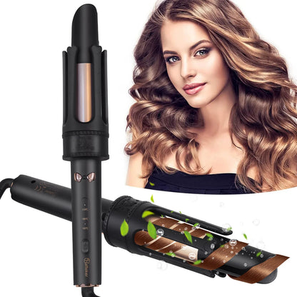 9mm Curling Wand Ceramic Barrel Pro Hair Curler with Constant Temperature Tourmaline Ceramic Iron Beauty Salon