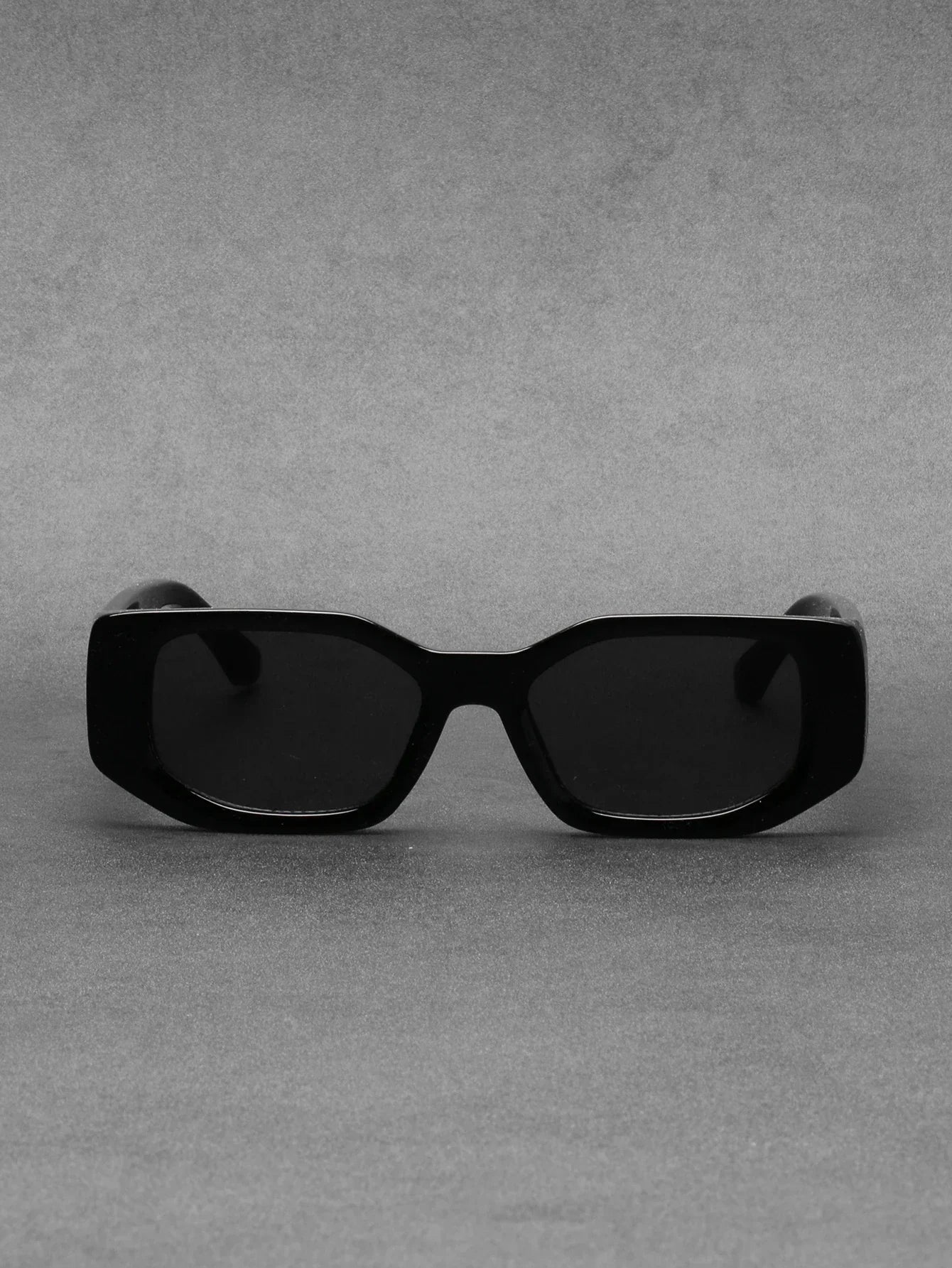 black classic retro designer branded concave irregular thick frame men women fashion sunglasses