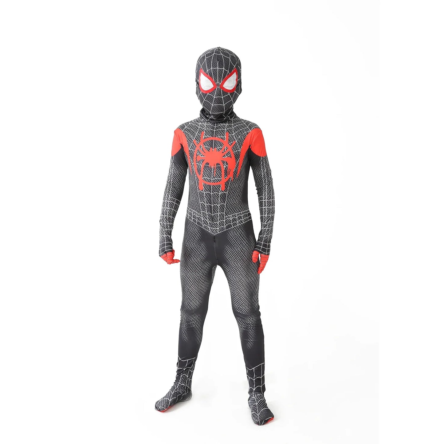 Superhero Spiderman Costume Bodysuit for Spandex Zentai Halloween Spider Man Cosplay Jumpsuit 3D Style