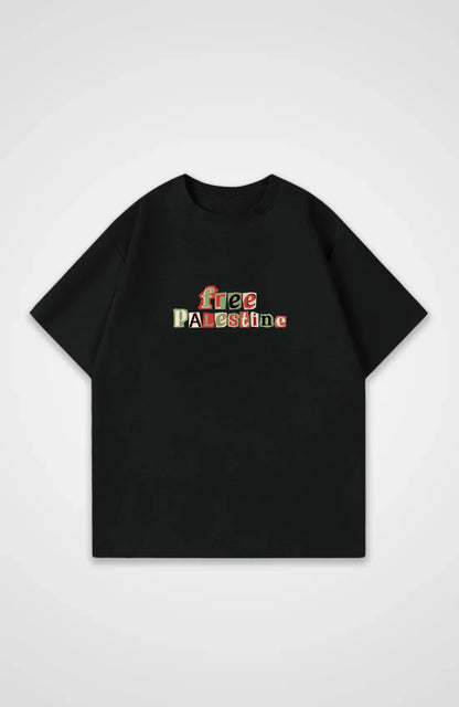 Simple Slogan Short-sleeved Printed Crew Neck T-shirt High-quality Fashion Top Casual Loose Super Large Size Street Wear Unisex