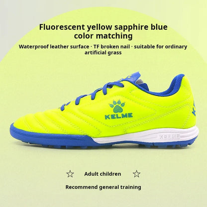 Tf Broken Nail Football Shoes Adult Youth Non-slip Football Shoes Artificial Grass Five-a-side Game Football Shoes Sports