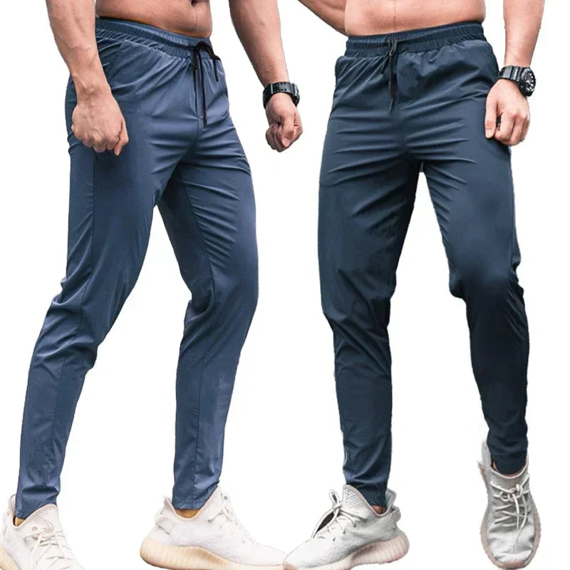 High Quality Men Running Fitness Sweatpants Male Casual Outdoor Training Sport Long Pants Jogging Workout Trousers Bodybuilding