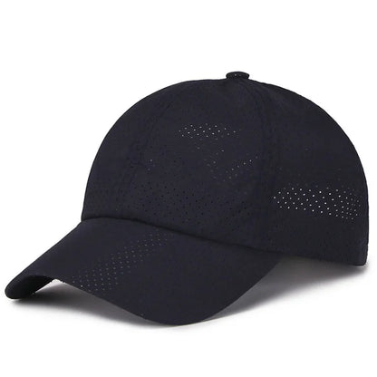 2024 New Summer Men Women Snapback Quick Dry Mesh Baseball Cap Sun Hat Bone Breathable Hats Adjustable outdoor hat