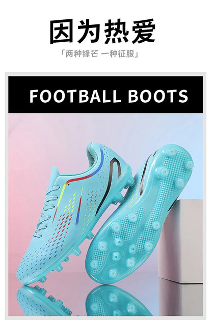 New Men Football Boots Non-Slip High-quality Woman Soccer Shoes Grass Cleats Futsal Sneakers Match Indoor Outdoor Football Shoes
