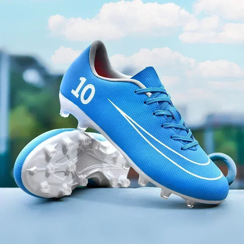 New Men Football Boots Professional Soccer Shoes Training Outdoor Adult Kids Ultralight TF/FG Sports Shoes Futsal High-quality