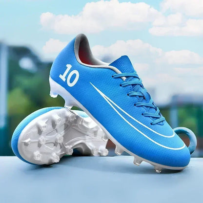 New Men Football Boots Professional Soccer Shoes Training Outdoor Adult Kids Ultralight TF/FG Sports Shoes Futsal High-quality