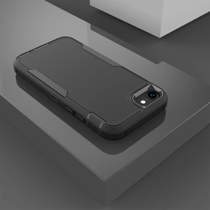 For iPhone SE Case Shockproof Matte Phone Bumper Hybrid Protective Cases For iPhone