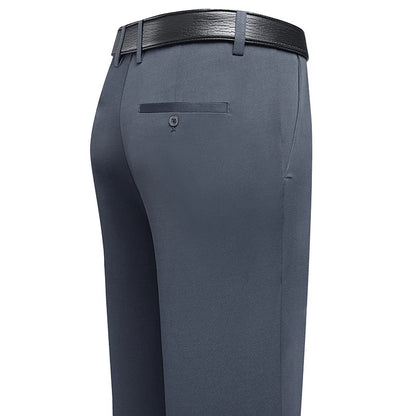 Four Season Men's Business Casual Pants Spring Summer Stretch Trousers Office Suit Pants Men Formal Pants Breathable Comfortable