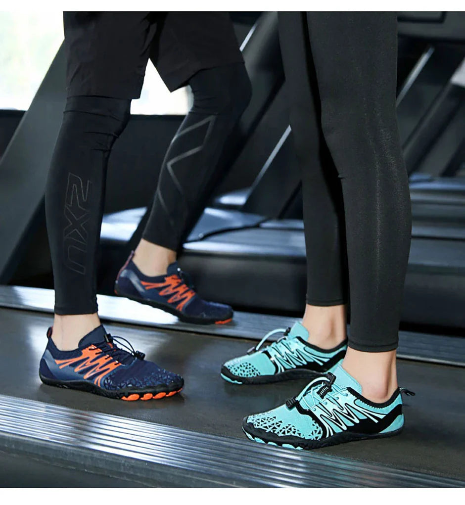 Men Women Barefoot Outdoor Aqua Shoes Couple Quick-drying Wading Beach Swimming Fitness Cycling Sports Water Sneakers
