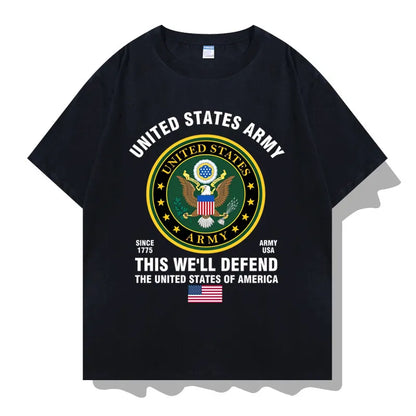 USA United States 24th Special Operations Squadron 24th STS Short-Sleeved T-Shirt Casual Pure Cotton T-Shirt Cultural Shirt Tops