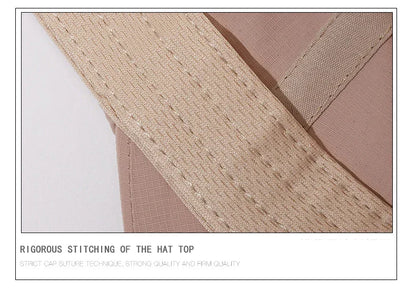 Summer New Ponytail Quick-Drying Sunscreen Hat Fisherman Hat Women Shade Cap Uv Protection Soft Top Hat