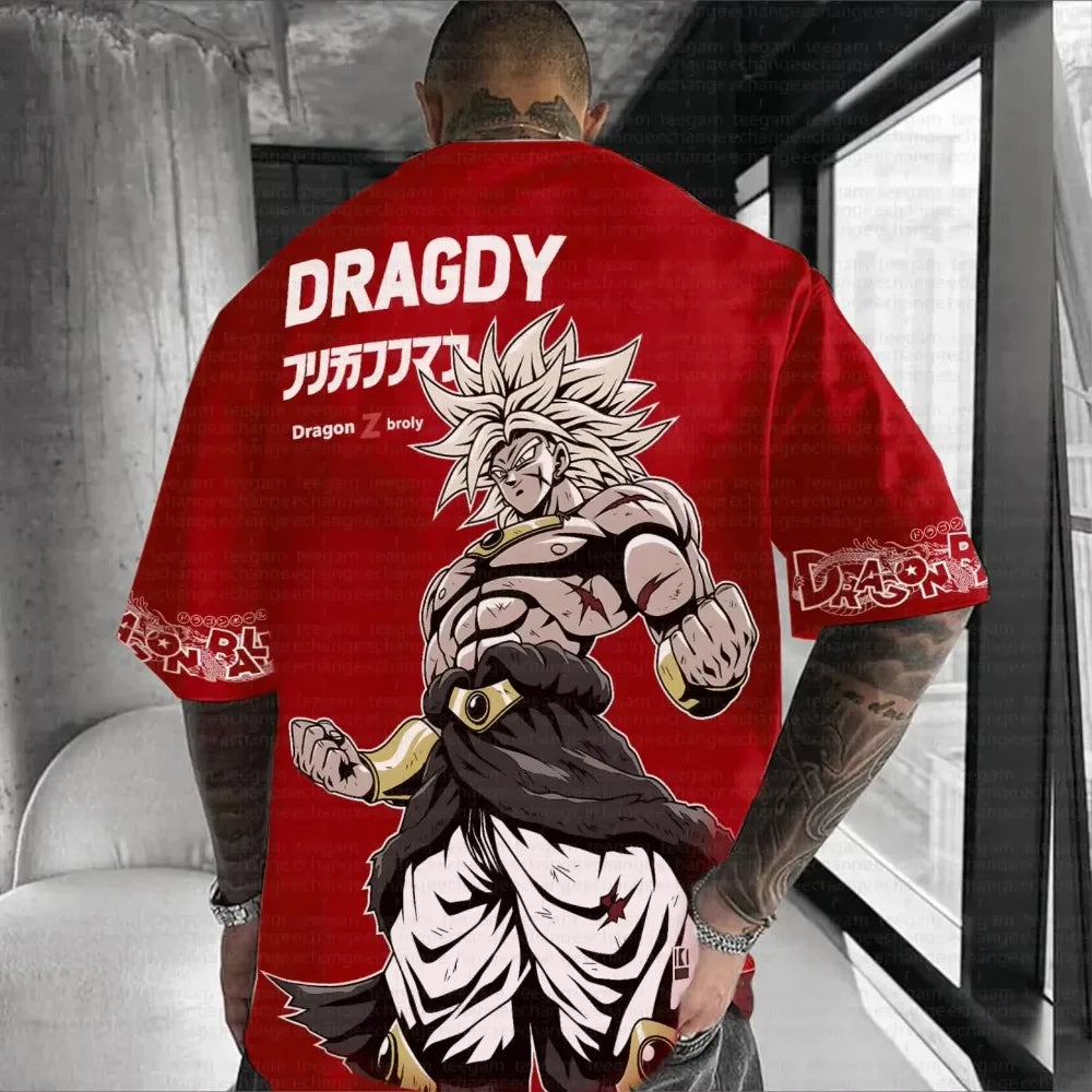 T-Shirt New Men's Street Hip Hop Loose Casual Street Trend Parent-Child Short Sleeve Top