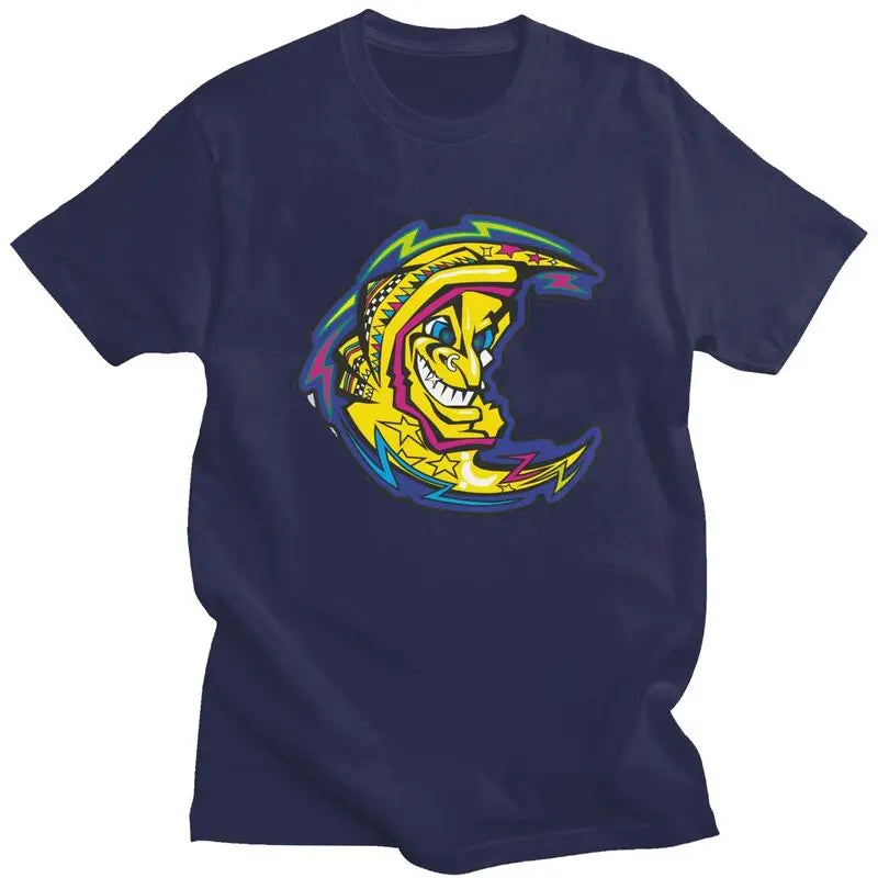 Custom Motor-Gp Rossi-Race Tshirts for Men Short Sleeves Graphic T Shirt Stylish Motorcycle Racer T-shirts Slim 100% Cotton Tee