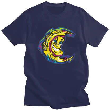 Custom Motor-Gp Rossi-Race Tshirts for Men Short Sleeves Graphic T Shirt Stylish Motorcycle Racer T-shirts Slim 100% Cotton Tee