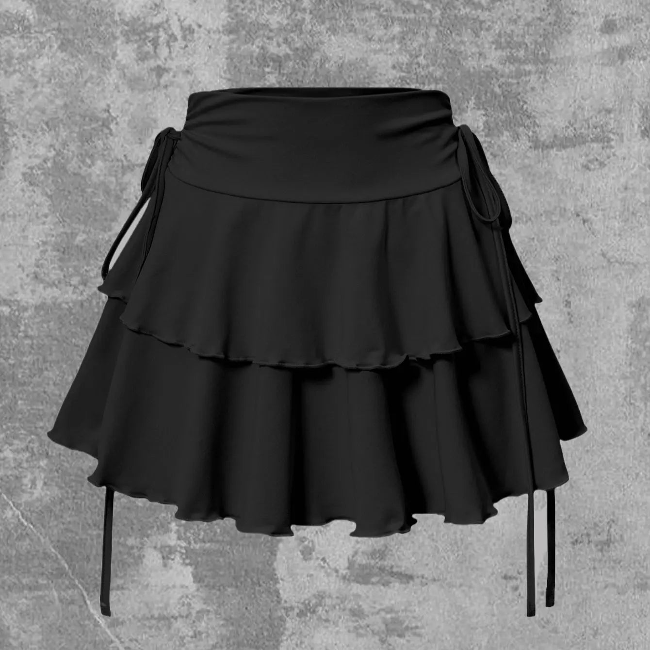 New Women Sexy Solid Mini Skirt Fashion Casual High Waist Slim Fit Elastic Waist Pleated Short Skirt