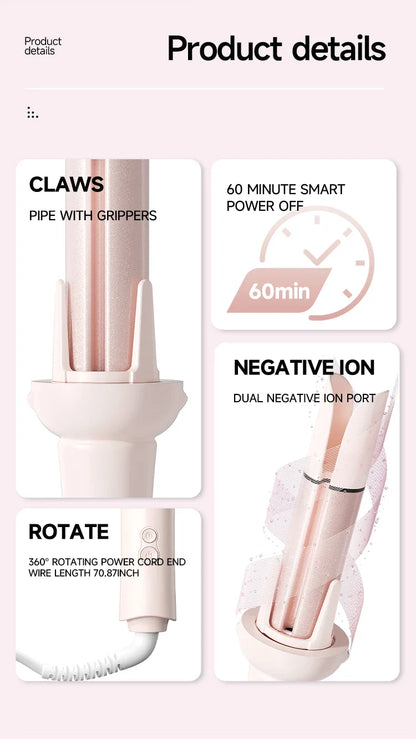 Automatic Hair Curler 32mm Auto Rotating Ceramic Hair Roller Professional Curling Iron Stick 40mm Curling Wand Hair Waver gift