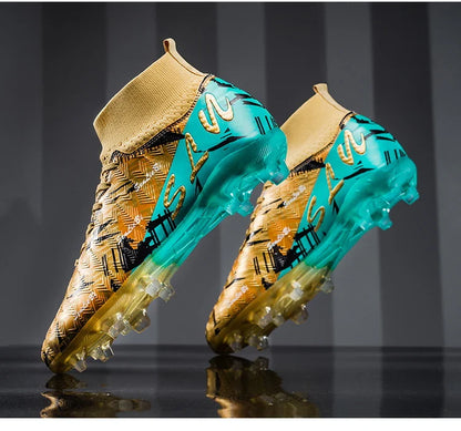 Professional Football Boots Men Soccer Shoes Society Football Cleats FG Lightweight Training Soccer Sneakers Outdoor Sports Shoe