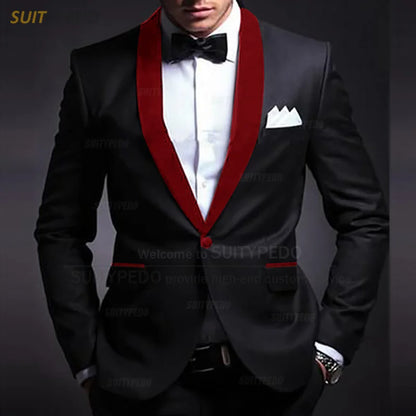 Gold Floral Blazers For Men Fashion Slim Fit Suit Jacket Latest Formal Homecoming Prom Wedding Elegant Shawl Lapel Coat 1 Piece