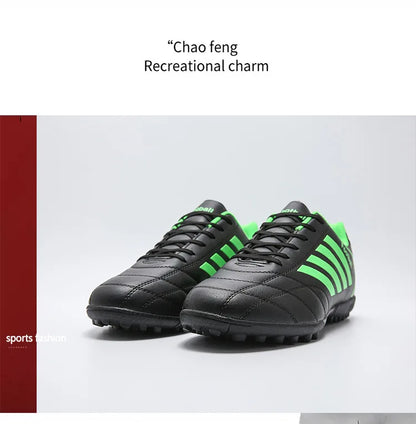 Size 32-44 Kid Low Cut Soccer Shoes Adult Outdoor Running Sneakers Ultralight Sports Ultralight Sports Football Boots