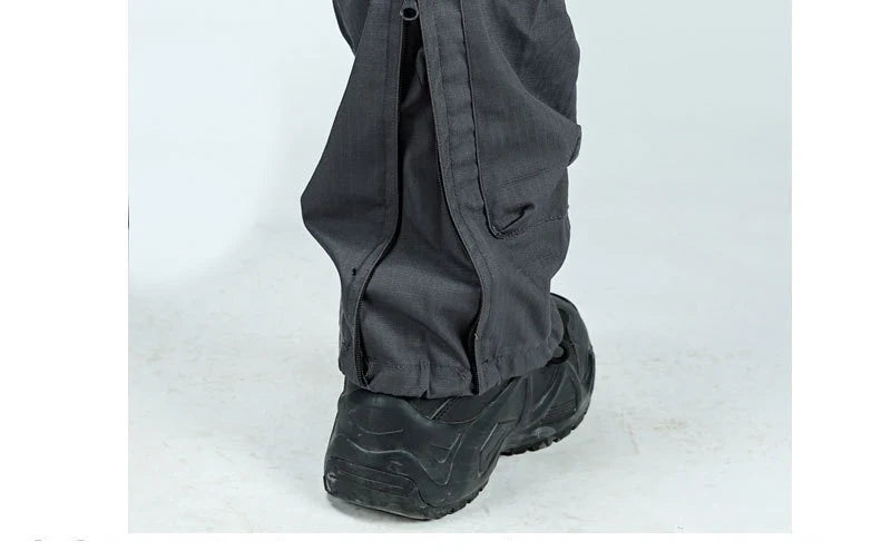 Outdoor Tactical Pants Casual Waterproof Cargo Pant Men New Training Trousers Wear-Resistant Multi Bag Casual Man Pant New