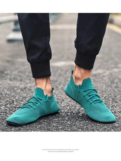 Male Summer Driving Shoes Flat Breathable Fashion Walking Shoes Mens High Quality Mesh Comfortable Soft Sole Casual Loafers