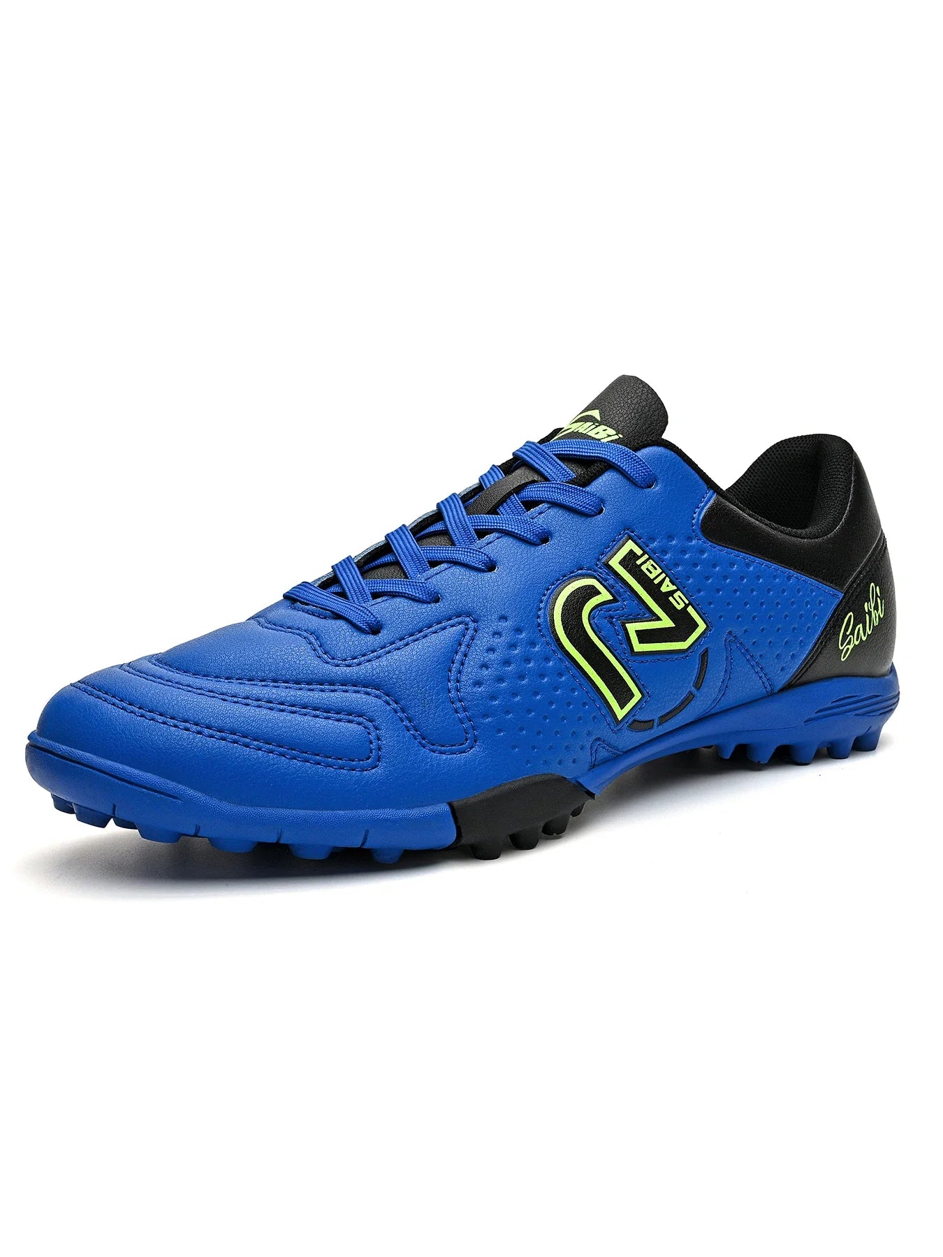 TF Turf Football Boots PU Fabric Stitching Upper Rubber Non-slip Outsole Durable Boys Girls Teenager Outdoor Footwear