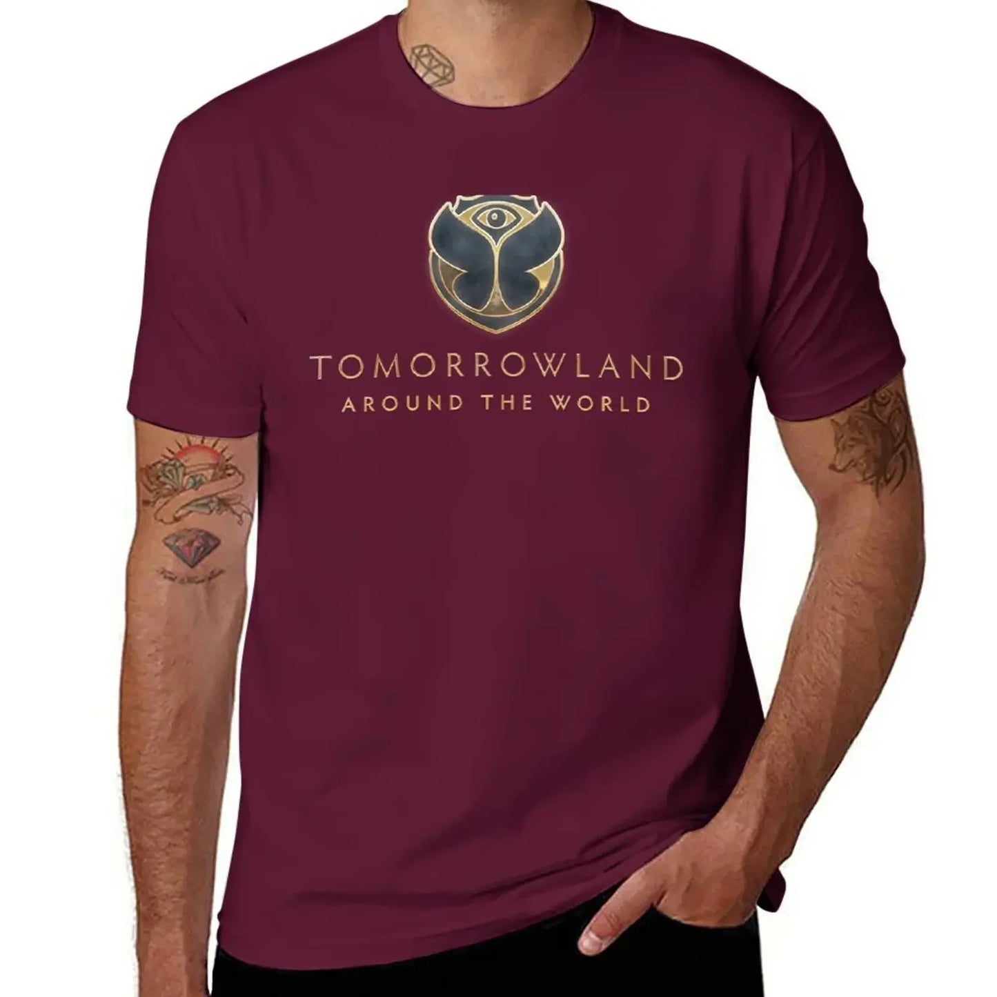 New Tomorrowland T-Shirt anime figures quick drying mens clothing