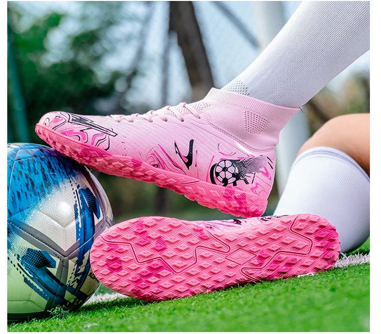 New Professional Unisex Soccer Boots Non-slip Football Shoes Outdoor Drop Shipping Futsal Match Training Sport Sport Sneakers